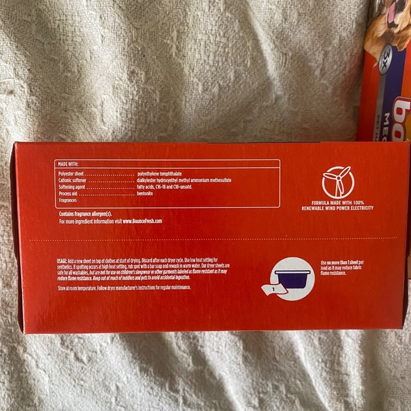 🧺🐶 Bounce Pet Hair and Lint Guard Mega Dryer Sheets in Fresh Scent 🧼🫧 - Picture 2 of 4
